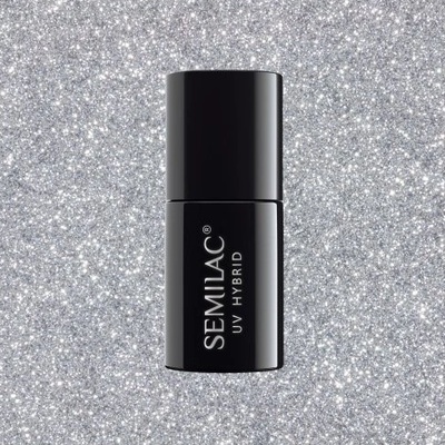 Semilac gel lak 093 Silver Dust 7 ml
