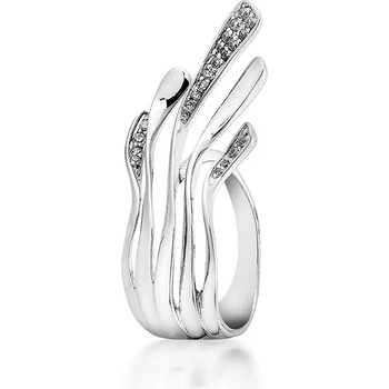 Image 1 of Swan Сребърен пръстен с цирконий JT7443R Swan