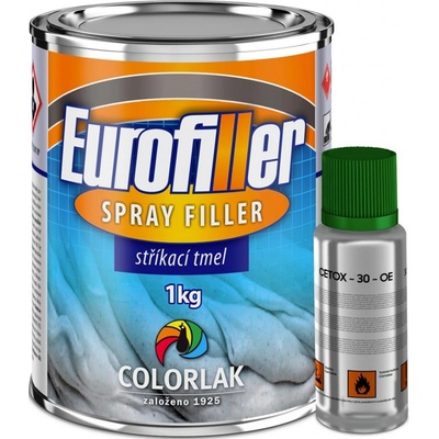 Colorlak Eurofiller Spray Filler TC503 1 kg světle šedá
