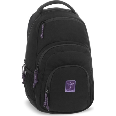 Ars Una Училищна раница ARS UNA AU-2 Black Violet Cordura (54855441)