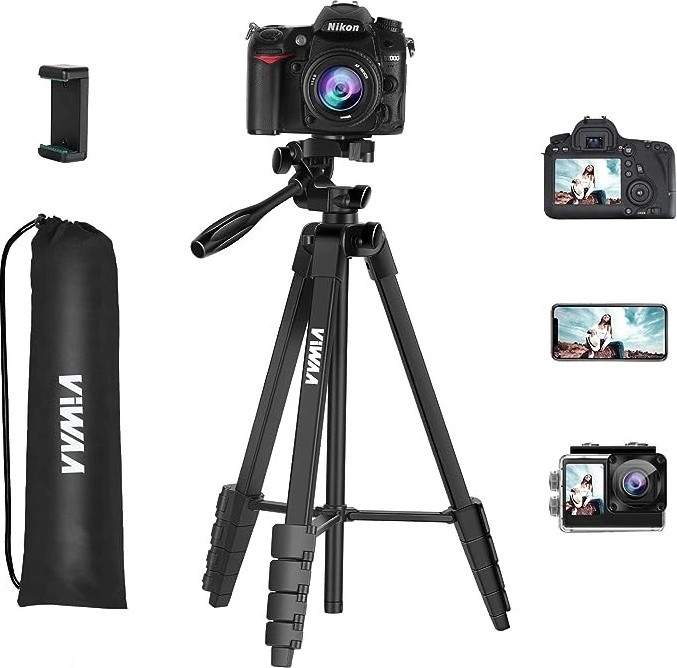 軽量小型4段三脚・カメラ＆ビデオカメラ両対応】SONY VCT-R100