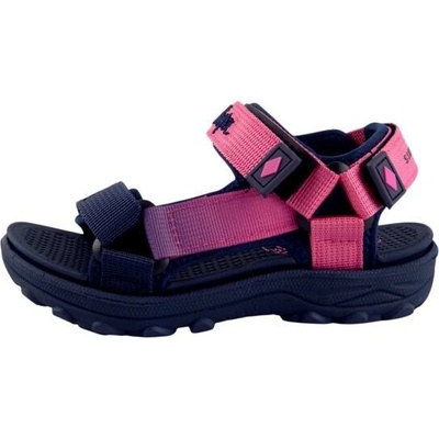 Lee Cooper sandály 4438K fuxia navy
