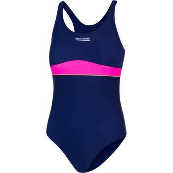 Aqua Speed Plavky Emily Navy Blue/Pink