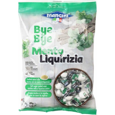 Mangini Bye Bye cukríky mentolové 130 g