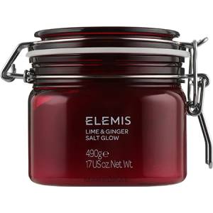 Elemis Exotic Lime & Ginger Salt Glow солен пилинг за тяло с лайм и джинджифил унисекс 490 гр