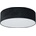 Duolla - LED таванно осветление CORTINA LED/26W/230V пр. 45 см 4000K черно (DU605779)