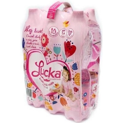 Lucka Dojčenská voda neperlivá 6 x 1,5 l