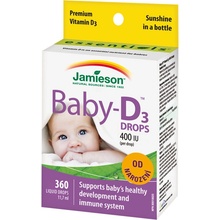 Jamieson Baby-D Vitamín D3 400 IU kapky 11,7 ml