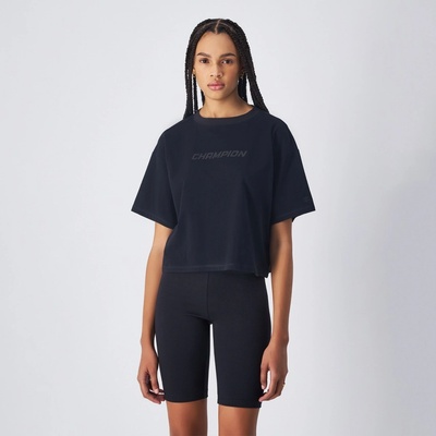 Champion Dámske tričko Cropped Black
