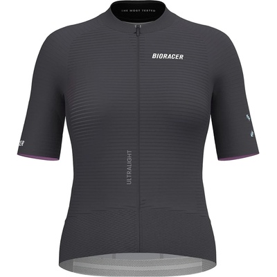 Bioracer Мъжка фланелка с къс ръкав за колоездене Bioracer Epic Ultralight Jersey Cycling jersey - Dusty Charcoal - размер M (056-4262-0112)