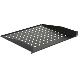 Security Professionals Рафт за комуникационен шкаф 400мм 1u 19" 2 точки захват, mr. rak1u40.01 (mr.rak1u40.01)