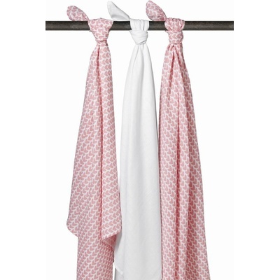 MEYCO Pleny Knitted Heart/white/Knitted Heart 70 x 70 3 ks