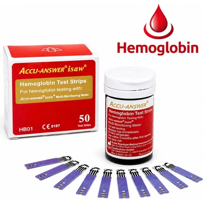 Accu-Answer Testovacie prúžky na hemoglobín 50 ks