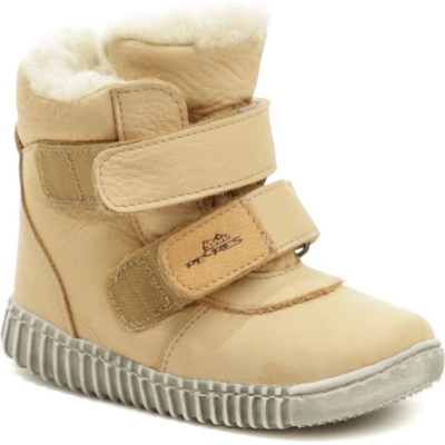 Pegres 1706 Bosé dětské zimní boty pískové