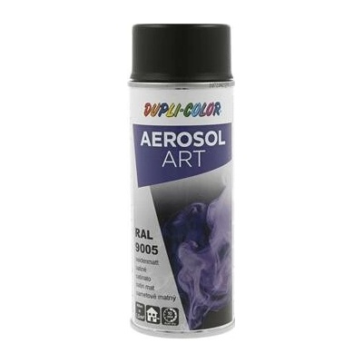 Dupli Color Aerosol Art sprej 400 ml hluboce černá hedvábně matná