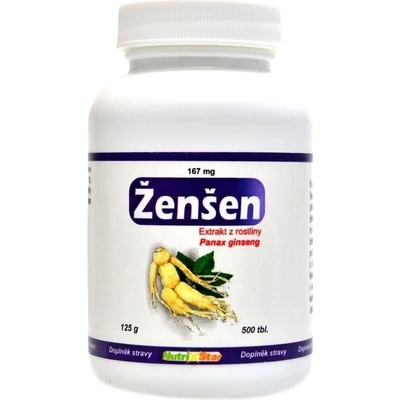 Nutri Star Ženšen 500 kapsúl