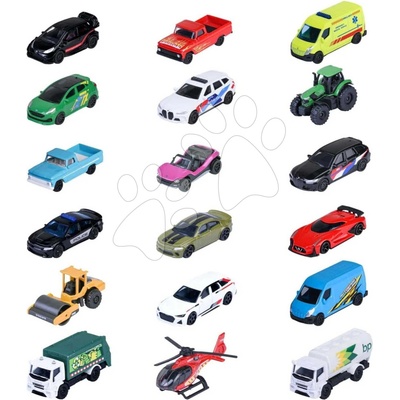 Majorette Autíčko mestské Street Cars 18 rôznych druhov 7,5 cm dĺžka