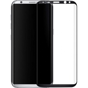  Стъклен протектор, No brand, For Samsung Galaxy S8 Plus, Full glue, 0.3mm, Black - 52428 (DE-52428)