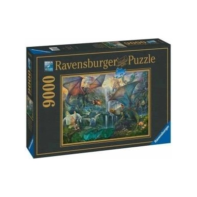 Ravensburger Пъзел Ravensburger The Magic Forest of Dragons (9000 Части)