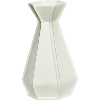 Hübsch Ваза Hübsch набраздена млечна (250207)