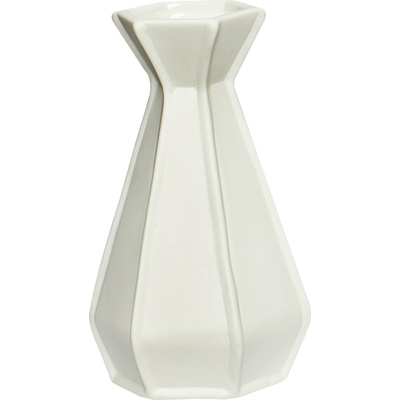 Hübsch Ваза Hübsch набраздена млечна (250207)