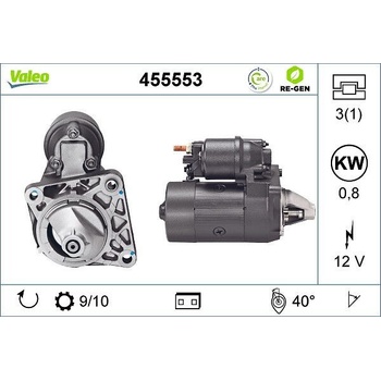 Startér VALEO 455553
