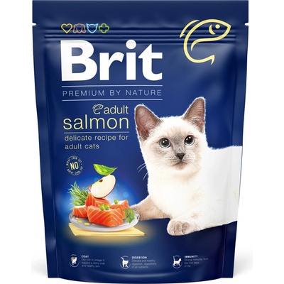 Brit Premium Cat by Nature Adult Salmon 300 g
