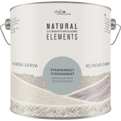 StyleColor Natural Elements 2,5 l petrolejová modrá