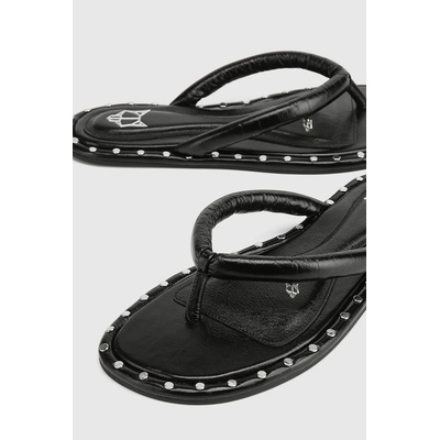 Naked Wolfe Кожени джапанки Naked Wolfe Grenada (Grenada.Black)