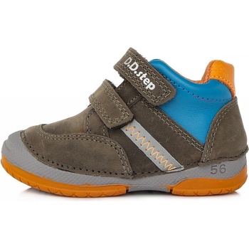 D.D.step dětské celoroční boty 038-796B khaki