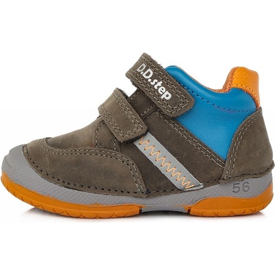 D.D.step dětské celoroční boty 038-796B khaki
