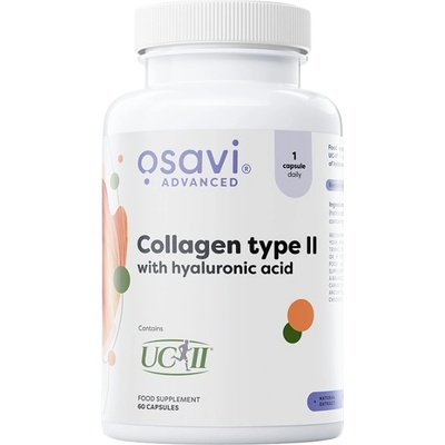 Osavi Collagen Type II with Hyaluronic Acid [60 капсули]