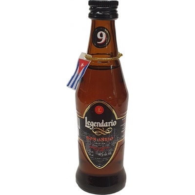 Ron Legendario Legendario 9y 40% 0,05 l (holá láhev) – Hledejceny.cz