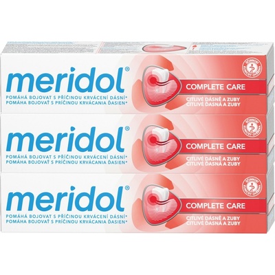 Meridol Complete Care Sensitive Gums&Teeth 3x 75 ml
