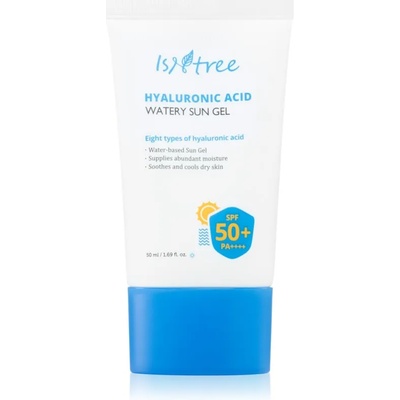 ISNTREE Hyaluronic Acid защитен гел-крем за чувствителна и суха кожа SPF 50+ 50ml