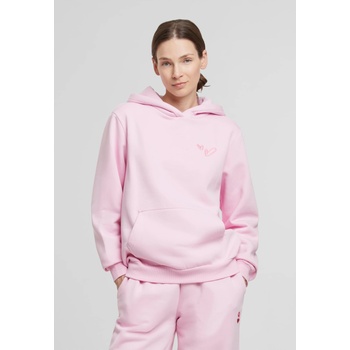 Mister Tee Суичър Heart Signs EMB Ladies Fluffy Hoody softpink XXLUB-MST322-12155 - Камуфлаж, размер XL