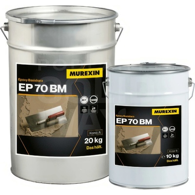 Penetračný náter Murexin EP70 BM, 30 kg 2-komp. epoxid (2K komp.A+B = 20+10 kg) (na savý aj nesavý podklad - spevňuje, vytvára parozábranu)