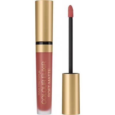 Max Factor Colour Elixir Soft Matte dlhotrvajúci tekutý rúž 010 Muted Russet 4 ml