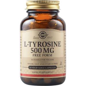Solgar L-Tyrosine 500 mg [50 капсули]