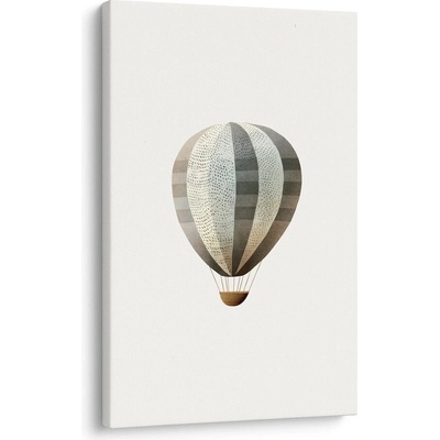 Obraz vzdušný balón v pastelových odstínech - 80x120