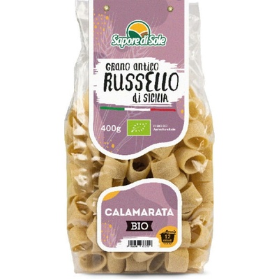 Sapore di Sole Bio Calamarata Russello těstoviny z tvrdé pšenice 400 g