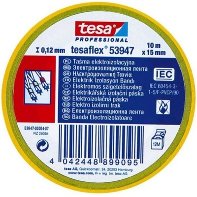 Tesa tape Tesa 53988 Elektroizolačná páska, 19mmx20m žlto-zelená