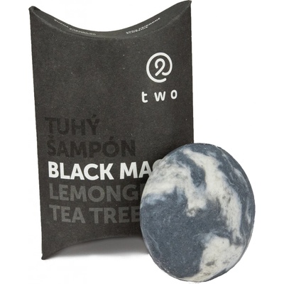 Two Cosmetics tuhý šampon pro posílení a obnovu Black Magic 85 g