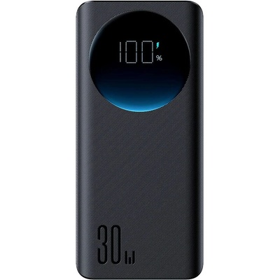 JOYROOM Digital Display Power Bank 30W 30000 mAh - външна батерия с 2xUSB-A и 1xUSB-C изходи и технология за бързо зареждане (черен)