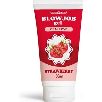 Гел за орална любов Cupid Labs Blowjob Gel Strawberry - 60мл