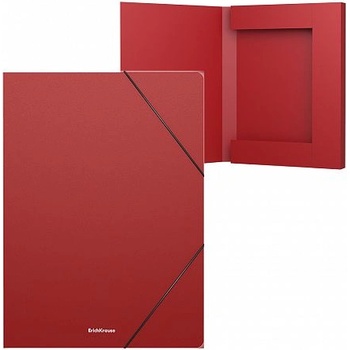 ПАПКА pvc С ЛАСТИК А4 ГРЪБ 3СМ erich krause ЧРВ