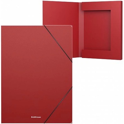 ПАПКА pvc С ЛАСТИК А4 ГРЪБ 3СМ erich krause ЧРВ