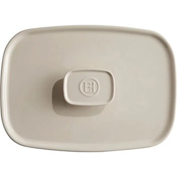 Emile henry (Франция) Керамичен капак за тава emile henry eh 9652-02 правоъгълен - цвят екрю (eh 0052-02)