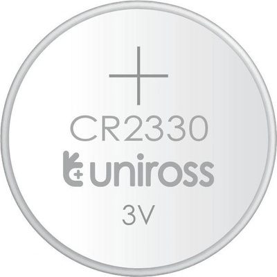 Uniross Батерии литиеви Uniross 8296, CR2330, 3V, 250mAh, 5бр (8296)