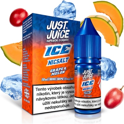 Just Juice Salt ICE Range Grape & Melon 10 ml 11 mg